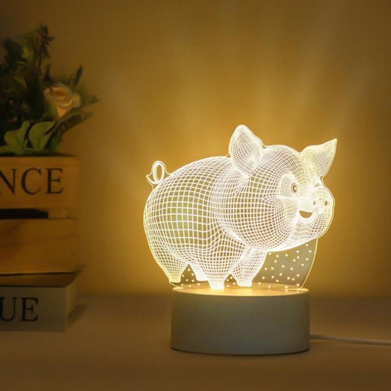3D Lamp Led Light - Awesome for Gifts!