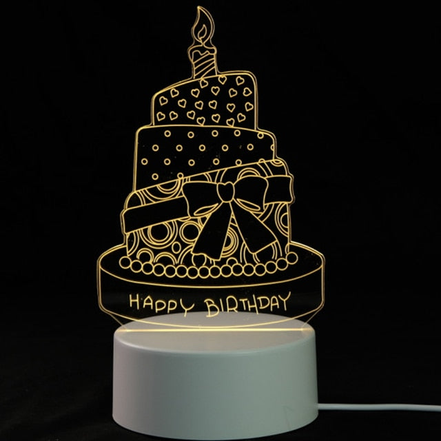 3D Lamp Led Light - Awesome for Gifts!