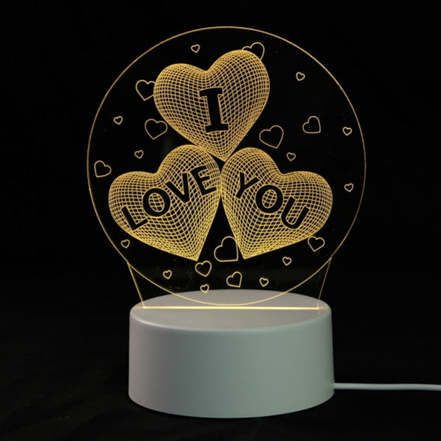 3D Lamp Led Light - Awesome for Gifts!